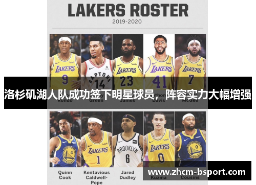 洛杉矶湖人队成功签下明星球员，阵容实力大幅增强