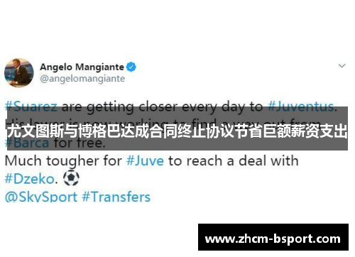 尤文图斯与博格巴达成合同终止协议节省巨额薪资支出 尤文图斯与博格巴达成合同终止协议节省巨额薪资支出